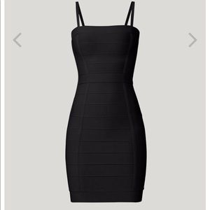 Vintage Herve Leger Black Icon Bandage Dress